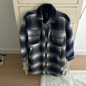 Flannel coat size XS